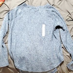 Soft long sleeve sweater tee